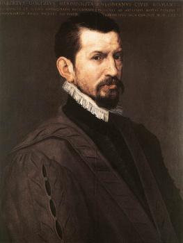 安東尼斯 莫爾 範 達索斯特 Portrait of Hubert Goltzius 安東尼斯 莫爾 範 達索斯特 Portrait of Hubert Goltzius